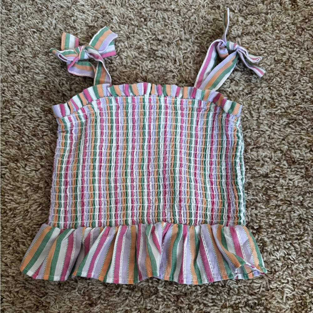 Old navy toddler striped tank top!